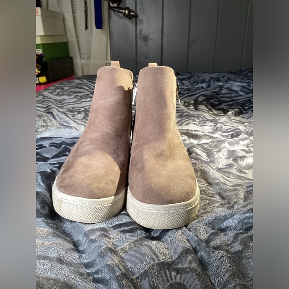 Steve Madden Double Zip Kids Jwedgiee Sneaker Size 5M - Picture 12 of 13